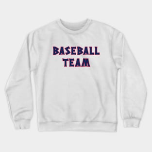 CLE Baseball Team - White 1 Crewneck Sweatshirt